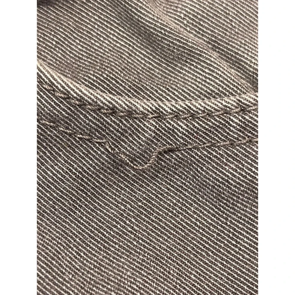 Levi 511 Slim Fit Pants Cotton Twill Gray W31 L32 Mens